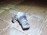 В районе Модиина обнаружены обломки ракеты. Фото