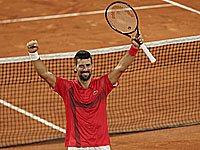 Джокович и Синнер вышли в полуфинал Открытого чемпионата Франции