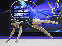 Чемпионат Европы по художественной гимнастике. Мейталь Мааян Сумкин завоевала серебряную медаль