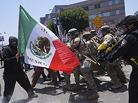 В Лос-Анджелесе возобновились беспорядки, вызванные рейдами иммиграционной полиции