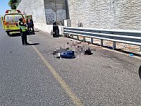 ДТП на 20-й трассе, тяжело травмирован мотоциклист