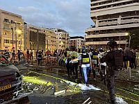 Одна из ракет упала в центре Израиля рядом со зданием иностранного посольства