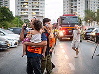 В результате ночного обстрела Петах-Тиквы пострадали 27 детей