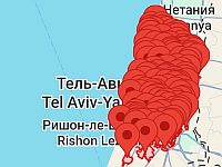 Тревога в центре и на юге Израиля. Ракета упала в Негеве, в центре взрывов слышно не было