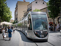 Иерусалимский трамвай возобновляет работу в ограниченном режиме