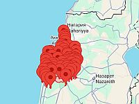 Тревога на севере Израиля, включая Хайфу: ракетный обстрел из Ирана