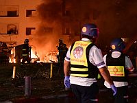 Последствия ночных ракетных обстрелов из Ирана: погибших нет, около 100 пострадавших