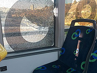 В Иерусалиме каменной атаке подвергся автобус, пострадал один из пассажиров