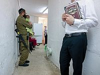 Житель Петах-Тиквы, не пустивший другого человека в убежище, задержан полицией