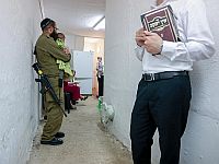 Житель Петах-Тиквы, не пустивший другого человека в убежище, задержан полицией