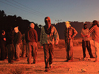 Беспорядки возле базы бригады 