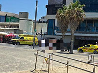 Мужчина, едва не утонувший в Тель-Авиве, госпитализирован в критическом состоянии