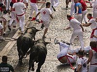 В Памплоне начался фестиваль, прославленный Хемингуэем. Фоторепортаж