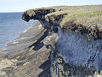 Израильские геологи показали, что при повышении температуры на 4.5˚C вечная мерзлота растает