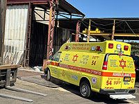 Рабочий погиб на заводе в Петах-Тикве, медики оказались бессильны