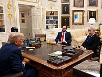 В Белом доме состоялась вторая встреча Трампа и Нетаниягу в рамках нынешнего визита