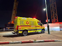 На стройплощадке в Раанане при падении с большой высоты погиб крановщик