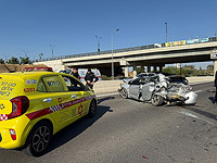Трое пострадавших в результате ДТП с участием четырех автомобилей возле Кирьят-Гата