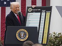 Трамп: для 150 стран будет введена единая пошлина в 10-15%