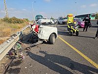 ДТП на 1-й трассе, тяжело травмирован мужчина