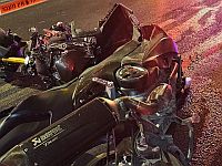 В результате ДТП в Иерусалиме тяжело травмирован мотоциклист