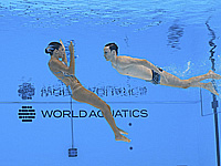 Чемпионат мира по синхронному плаванию. Израильский дуэт занял 9-е место