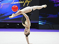 Художественная гимнастика. Израильтянка завоевала бронзовую медаль в многоборье в Румынии