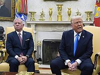 Король Иордании Абдалла побеседовал с президентом США Трампом