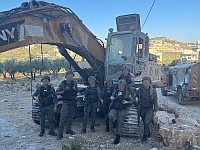 Бойцы МАГАВ обнаружили в Хауаре угнанный армейский экскаватор