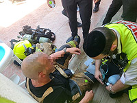 Пожар в жилом комплексе в Бейт-Шемеше: пострадали 10 бойцов пожарной охраны