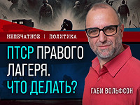 ПТСР правого лагеря. Что делать? Видеокомментарий Габи Вольфсона