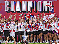 Победителем женского чемпионата Европы по футболу стала сборная Англии