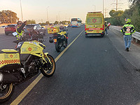 В результате ДТП на 4-м шоссе пострадал мотоциклист