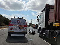 На 5-й трассе мотоцикл сбил мужчину