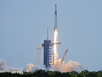 К МКС отправился корабль Crew Dragon с четырьмя астронавтами на борту