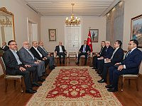 Лидеры Турции после встречи с делегацией ХАМАСа: 