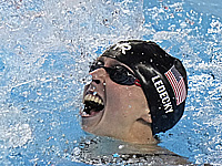 Кэти Ледеки в седьмой раз подряд стала чемпионкой мира на дистанции 800 метров