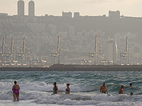 Минздрав разрешил купание на пляжах в Кирьят-Хаиме