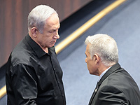 Нетаниягу побеседовал с Лапидом, глава оппозиции против оккупации Газы