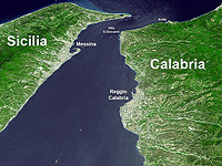 Италия планирует построить самый длинный подвесной мост