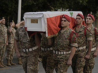 В Ливане прощаются с военнослужащими, погибшими на складе 