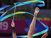 Кубок мира по художественной гимнастике. Израильтянки вышли в финал в упражнении 