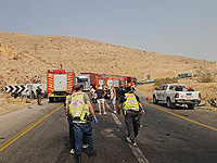 ДТП возле Маале-Эфраима: девять пострадавших, погибла женщина