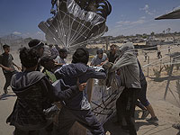 180 контейнеров гуманитарной помощи сброшены с самолетов в разных районах сектора Газы