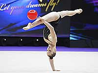 Чемпионат мира по художественной гимнастике. Мейталь Сумкин вышла в финал