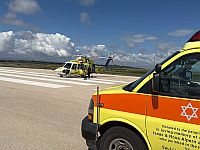 В Верхней Галилее машина сбила рабочего, пострадавший в критическом состоянии