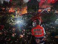 Около Кафр-Касема обнаружен сгоревший автомобиль с останками двух человек