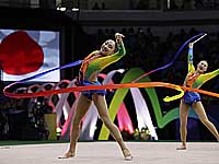 Чемпионат мира по художественной гимнастике. В групповом многоборье победили японки. Израильтянки на пятом месте