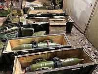 ЦАХАЛ конфисковал оружие на юго-западе Сирии, в том числе сербское. Фото, видео