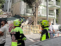 Обрушение лесов в Тель-Авиве: один погибший, трое пострадавших